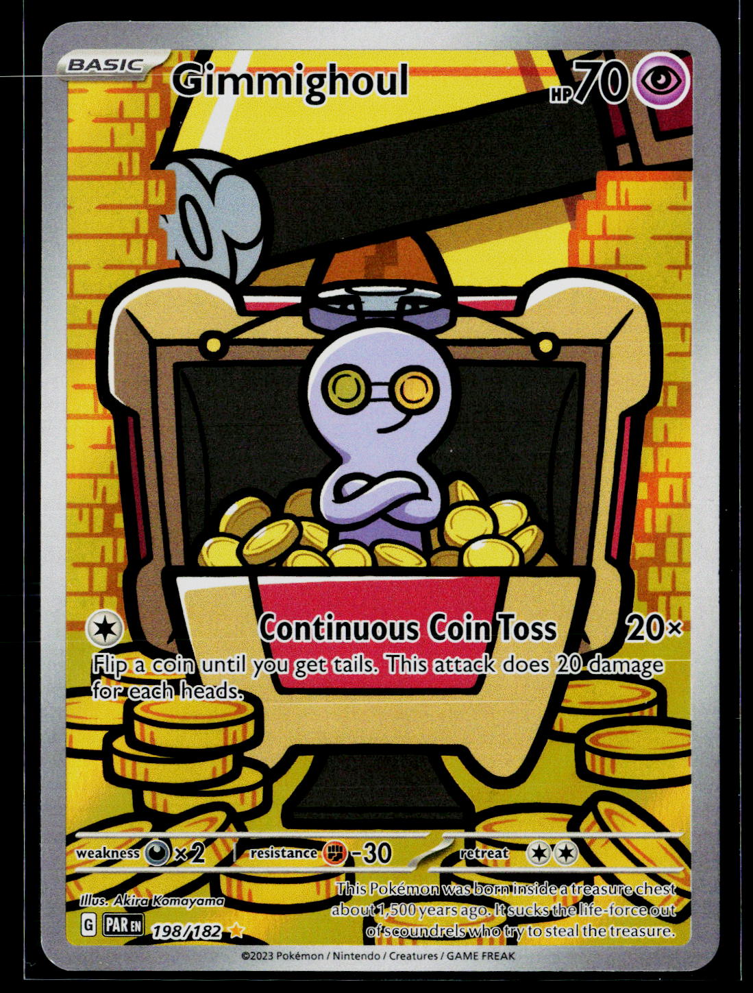 SV04: Paradox Rift #198/182 Gimmighoul