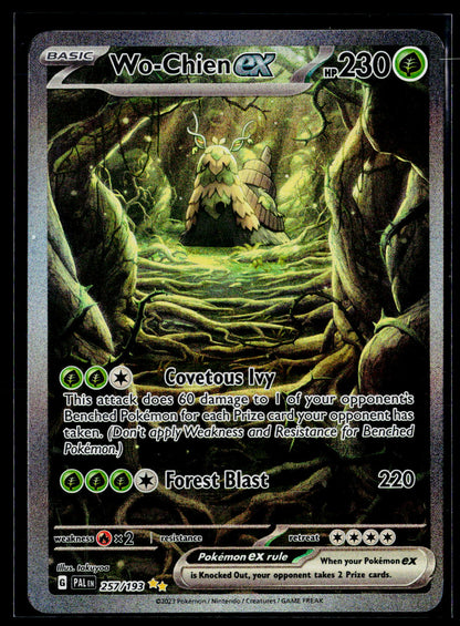 SV02: Paldea Evolved #257/193 Wo-Chien ex
