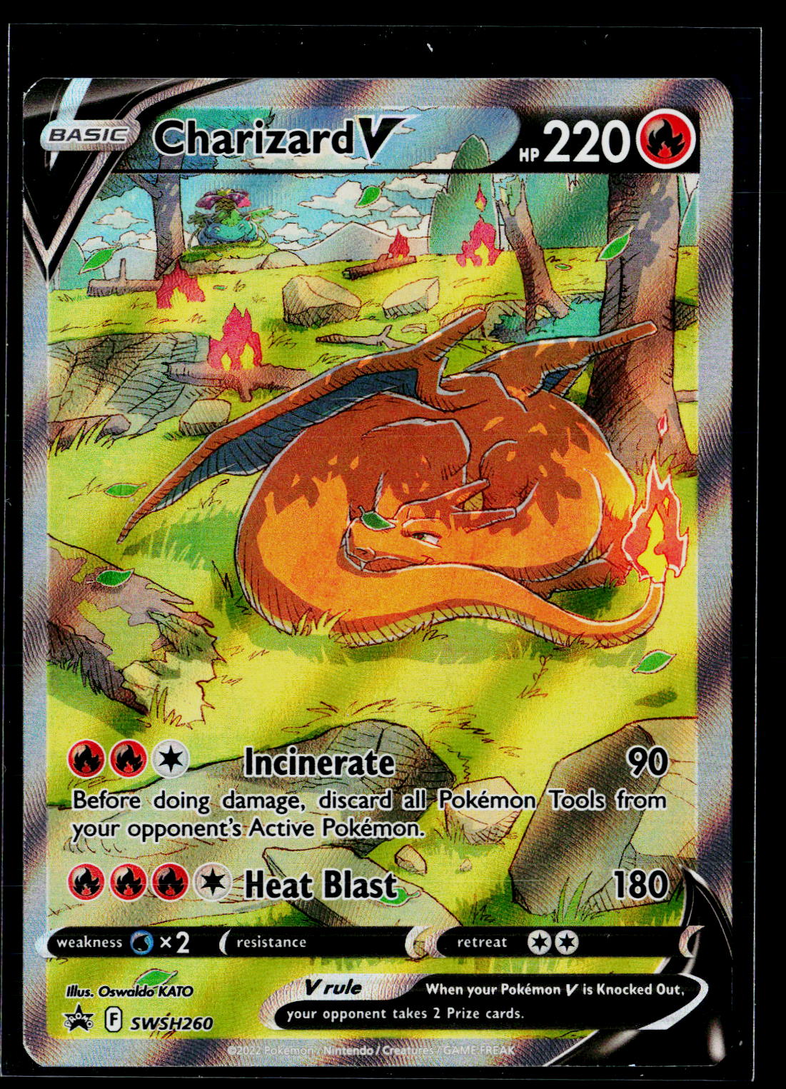 SWSH: Sword & Shield Promo Cards #SWSH260 Charizard V
