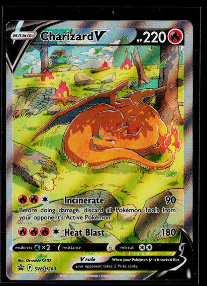 SWSH: Sword & Shield Promo Cards #SWSH260 Charizard V