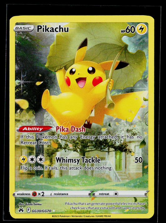 SWSH: Crown Zenith: Galarian Gallery #GG30/GG70 Pikachu