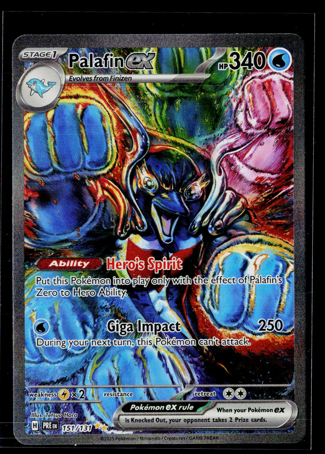 SV: Prismatic Evolutions #151/131 Palafin ex