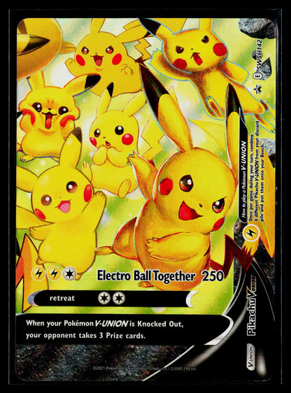 SWSH: Sword & Shield Promo Cards #SWSH142 Pikachu V-Union