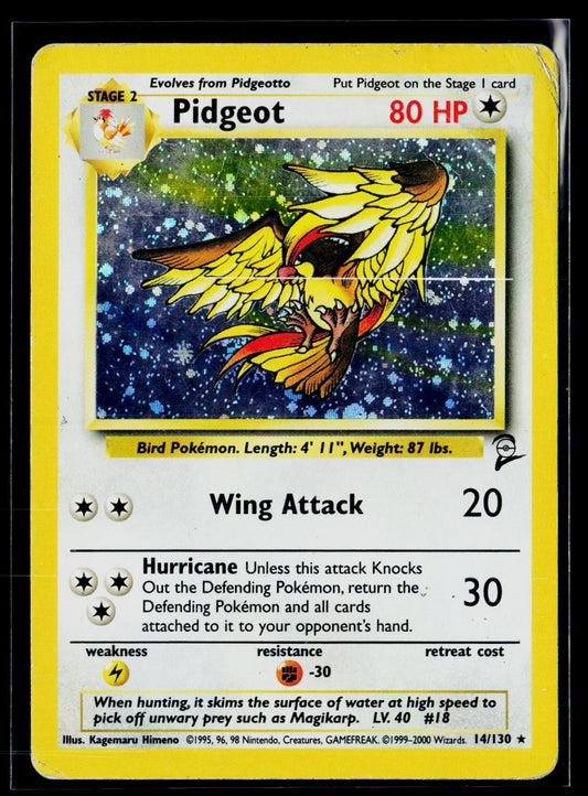 Base Set 2 #014/130 Pidgeot