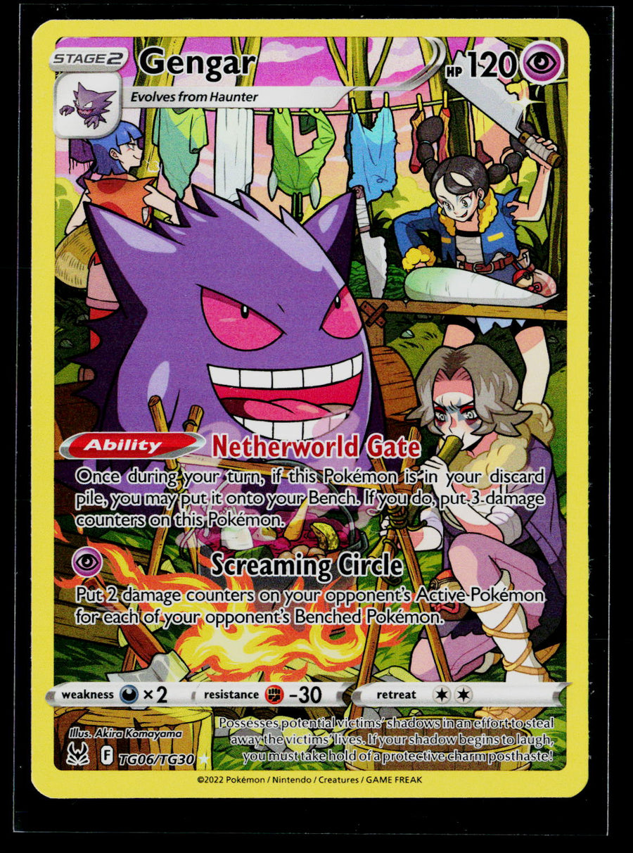 SWSH11: Lost Origin Trainer Gallery #TG06/TG30 Gengar