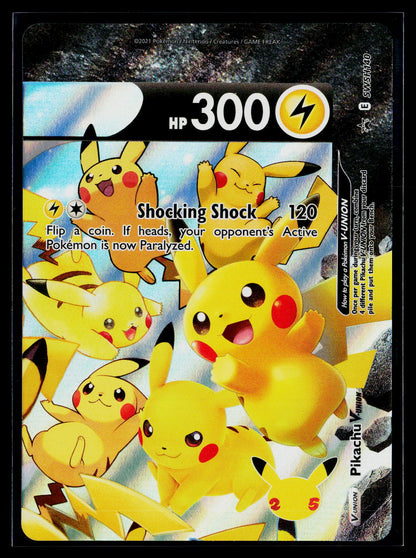 SWSH: Sword & Shield Promo Cards #SWSH140 Pikachu V-Union