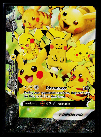 SWSH: Sword & Shield Promo Cards #SWSH141 Pikachu V-Union