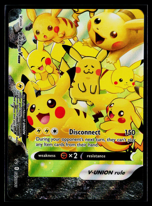 SWSH: Sword & Shield Promo Cards #SWSH141 Pikachu V-Union
