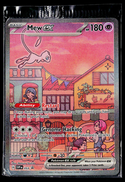 SV: Scarlet & Violet Promo Cards #053 Mew ex sealed