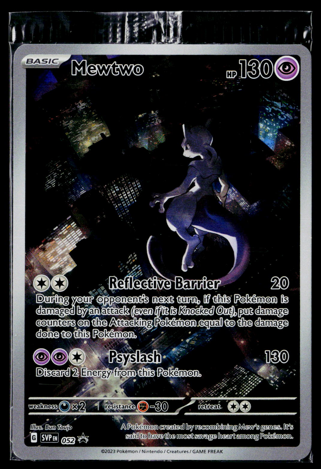 SV: Scarlet & Violet Promo Cards #052 Mewtwo sealed