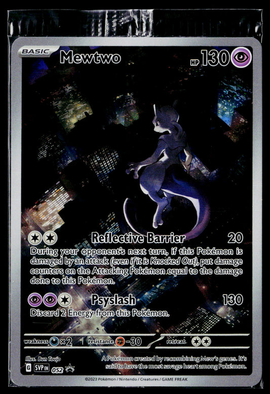 SV: Scarlet & Violet Promo Cards #052 Mewtwo sealed