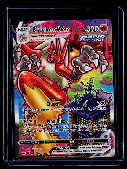SWSH06: Chilling Reign #201/198 Blaziken VMAX (Alternate Art Secret)
