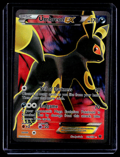 XY - Fates Collide #119/124 Umbreon EX (Full Art)