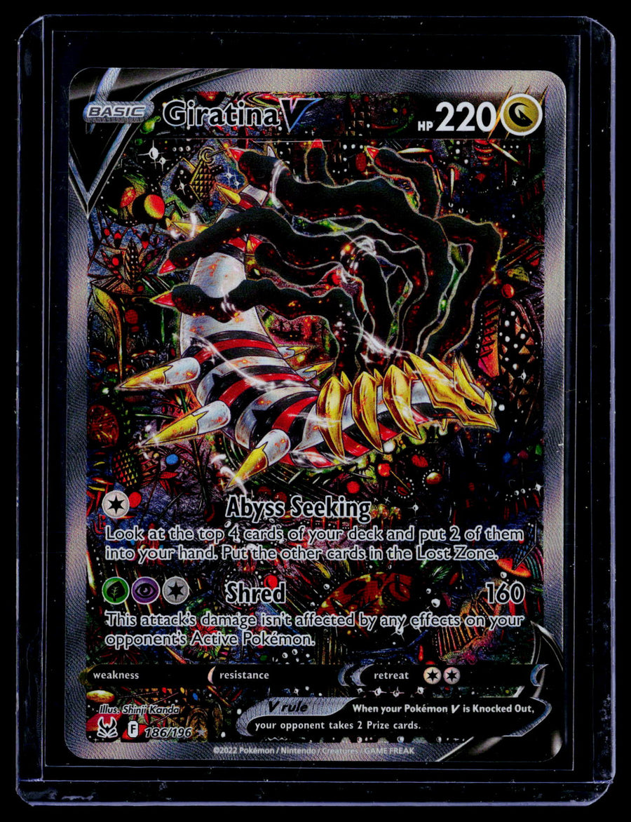 SWSH11: Lost Origin #186/196 Giratina V (Alternate Full Art)