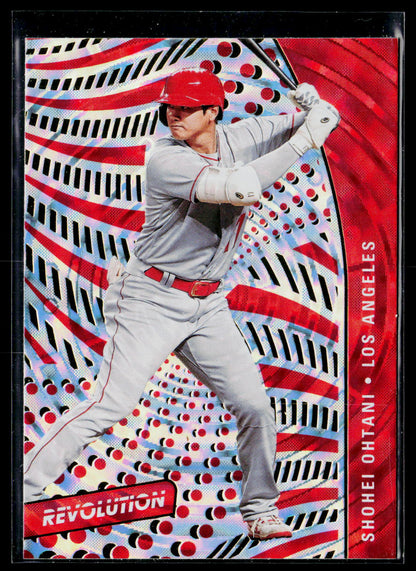2021 Panini Chronicles #13 Shohei Ohtani Revolution Fractal