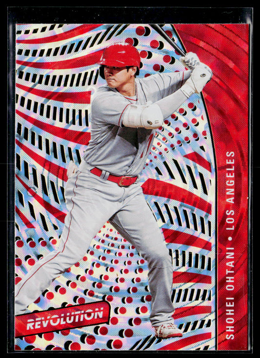 2021 Panini Chronicles #13 Shohei Ohtani Revolution Fractal