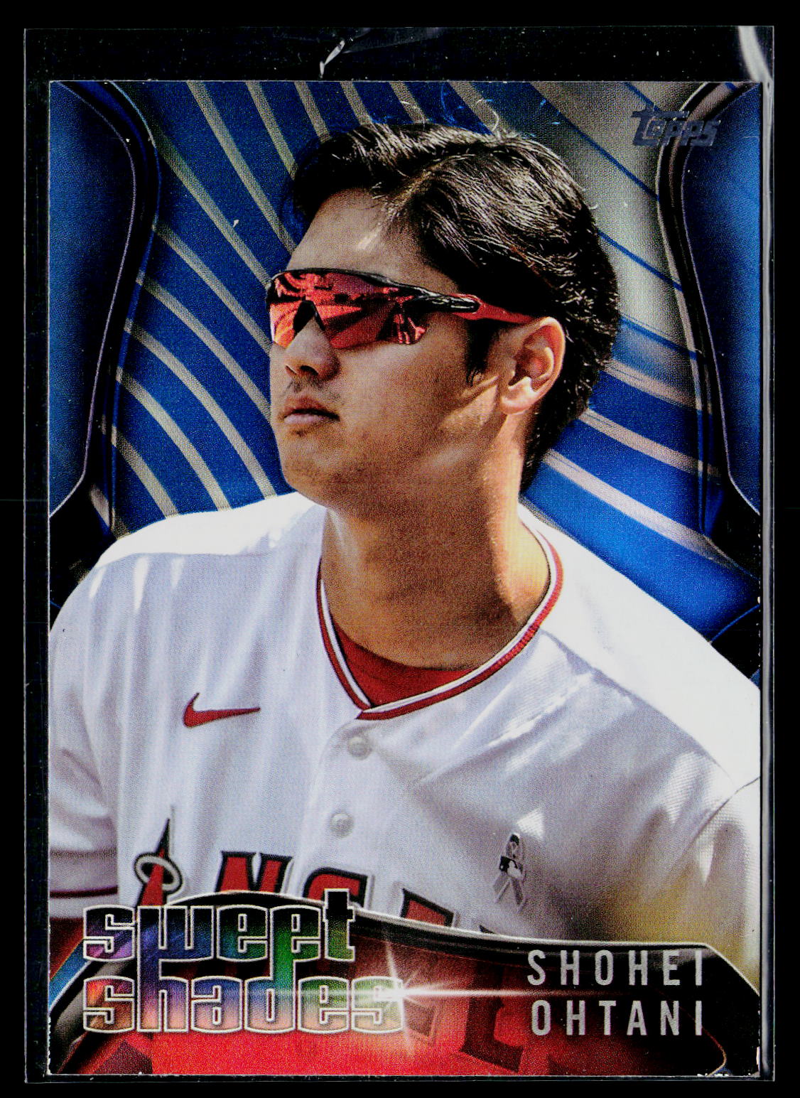2022 Topps #SS-10 Shohei Ohtani Sweet Shades Blue
