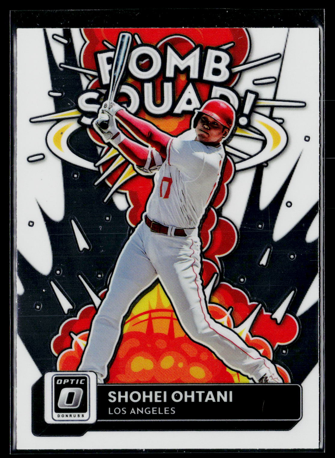 2022 Donruss Optic #BS-3 Shohei Ohtani Bomb Squad