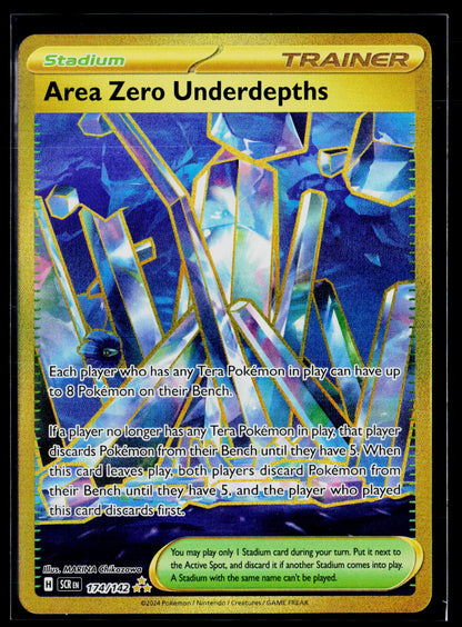 SV07: Stellar Crown #174/142 Area Zero Underdepths