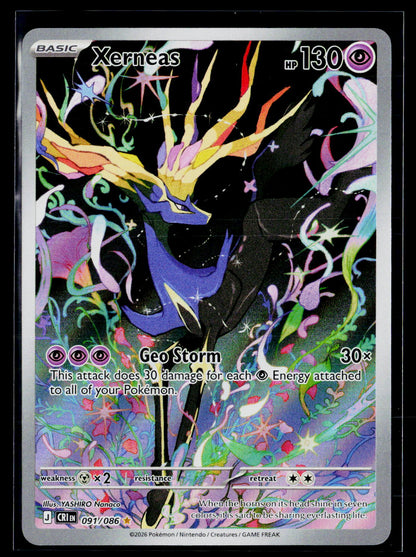 ME04: Chaos Rising #091/086 Xerneas