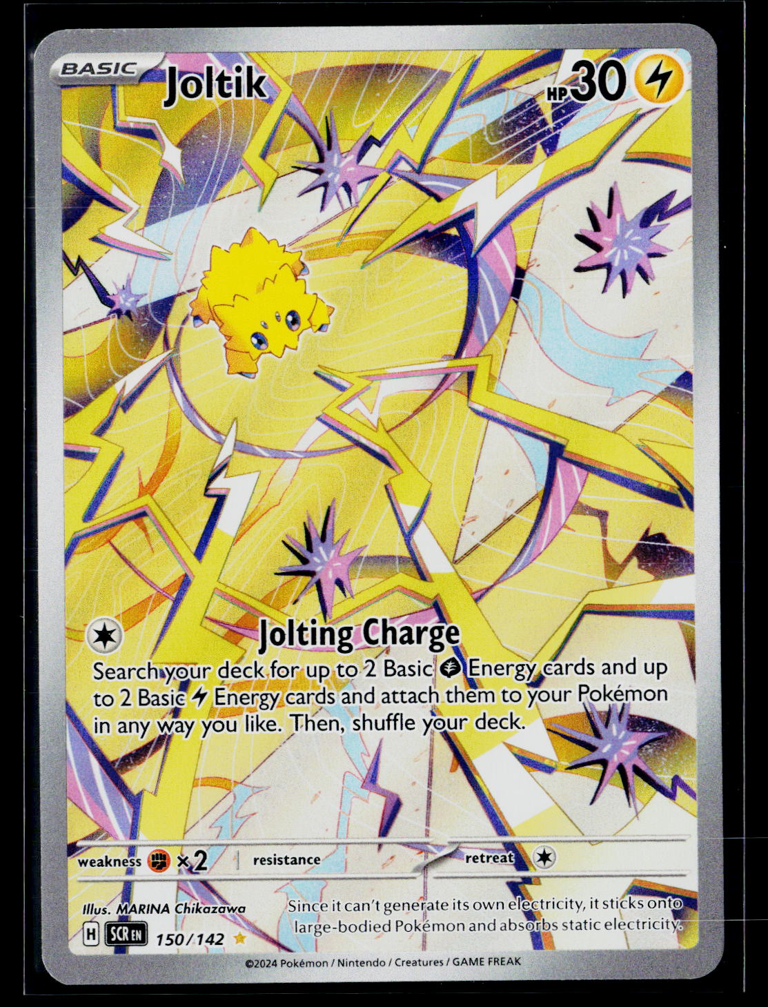 SV07: Stellar Crown #150/142 Joltik
