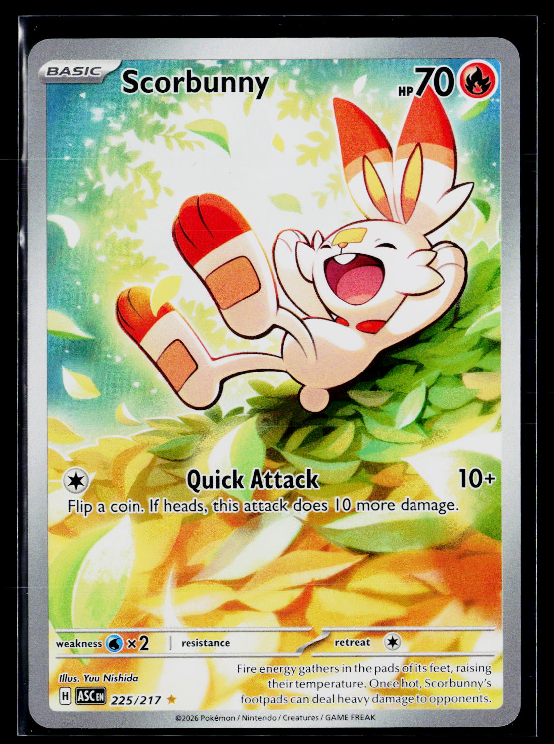 ME: Ascended Heroes #225/217 Scorbunny