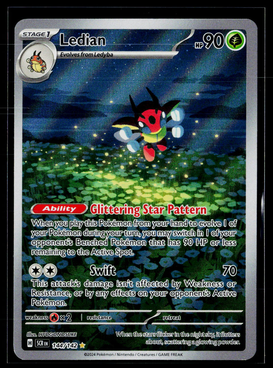 SV07: Stellar Crown #144/142 Ledian