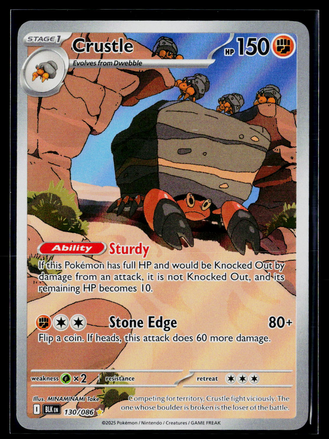 SV: Black Bolt #130/086 Crustle