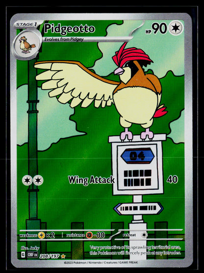 SV03: Obsidian Flames #208/197 Pidgeotto