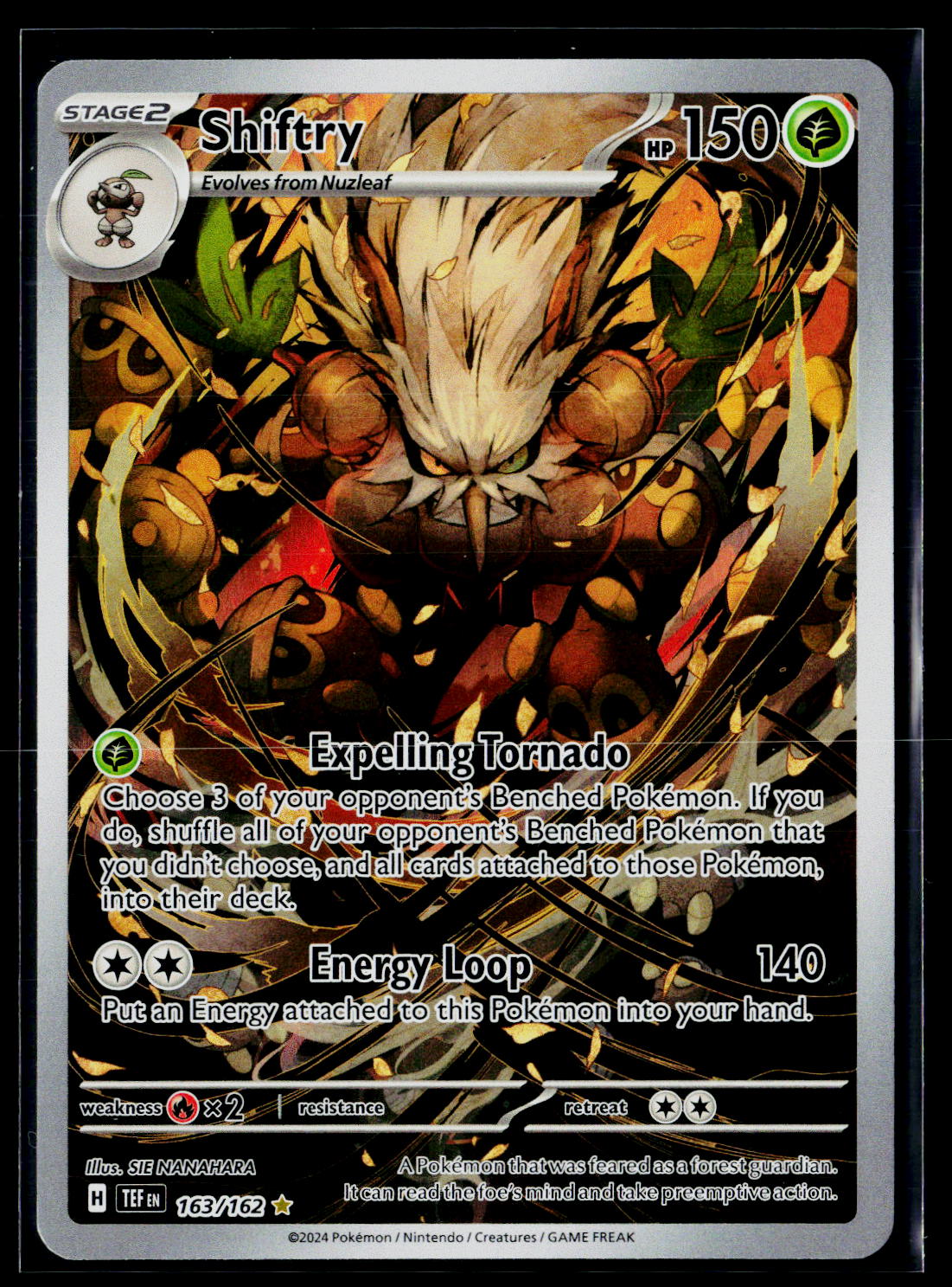 SV05: Temporal Forces #163/162 Shiftry