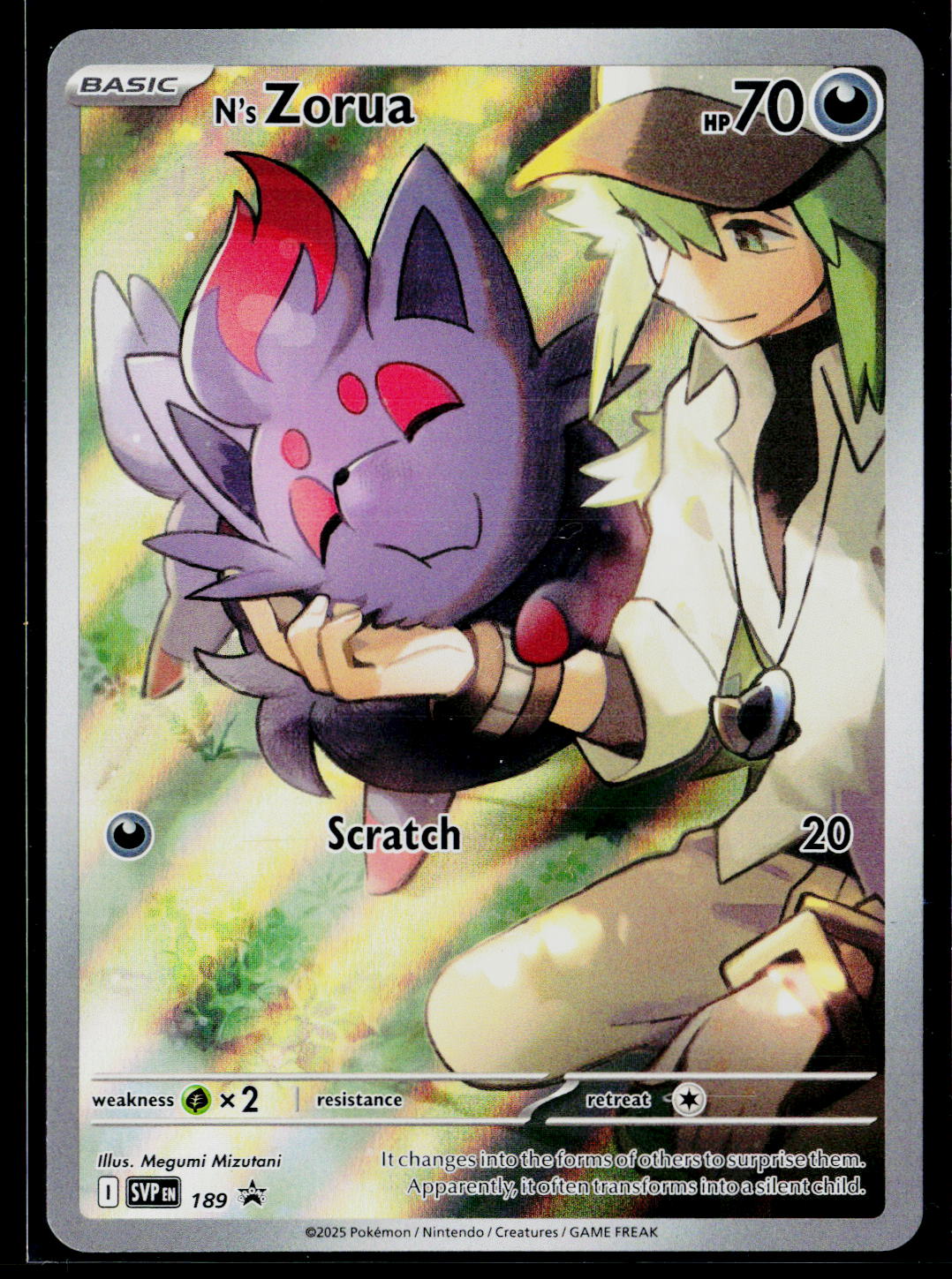 SV: Scarlet & Violet Promo Cards #189 N's Zorua