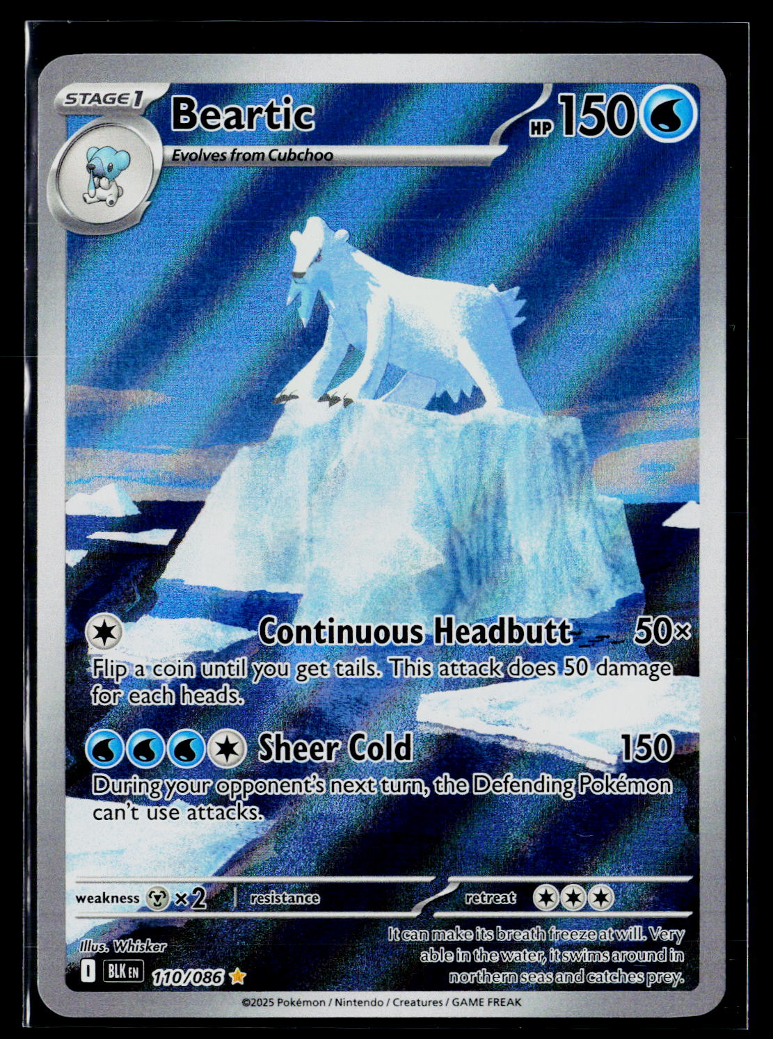 SV: Black Bolt #110/086 Beartic