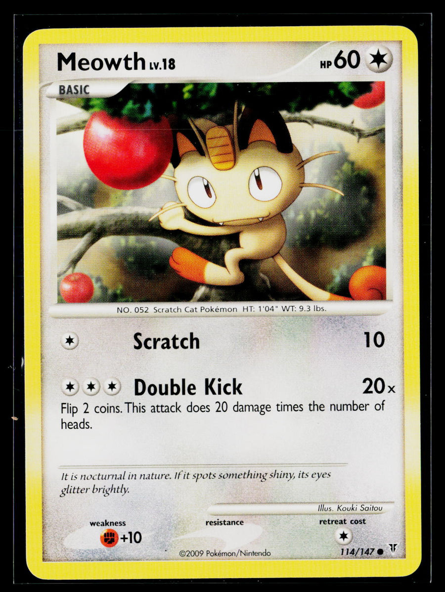 Supreme Victors #114 Meowth