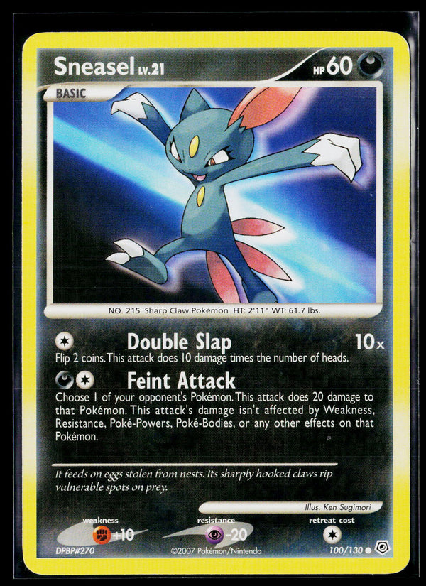 Diamond and Pearl #100/130 Sneasel