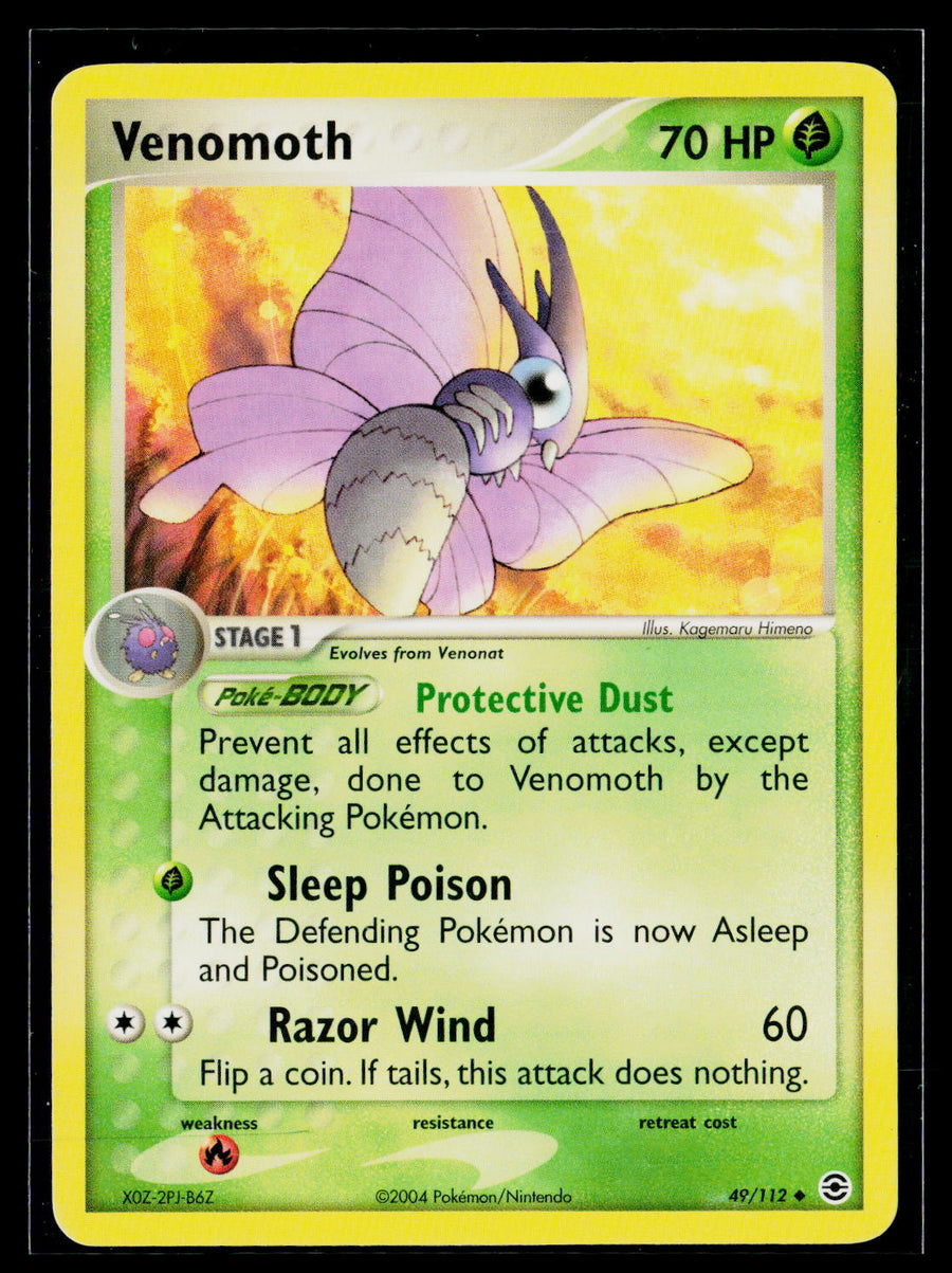 EX FireRed & LeafGreen #49/112 Venomoth