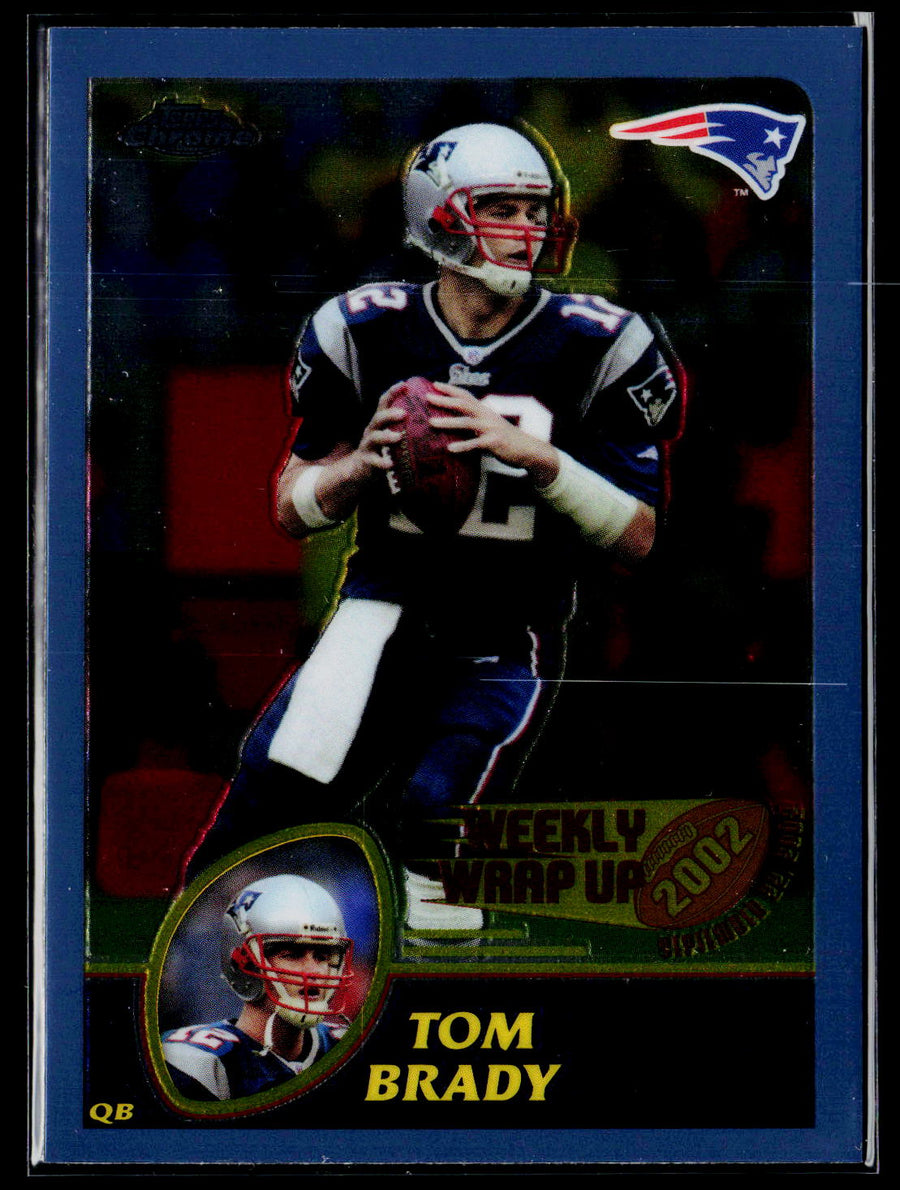 2003 Topps Chrome #148 Tom Brady