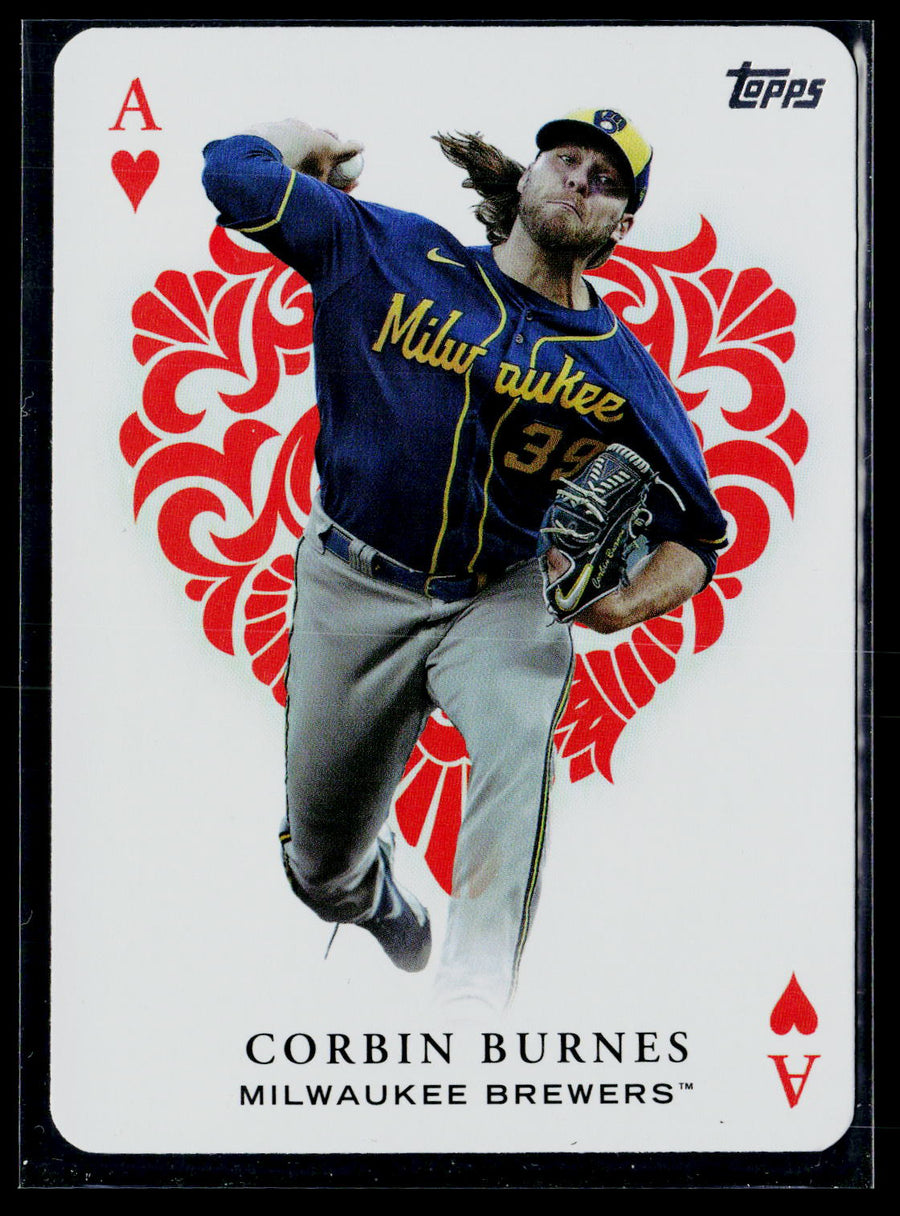 2023 Topps #AA-10 Corbin Burnes All Aces Blue