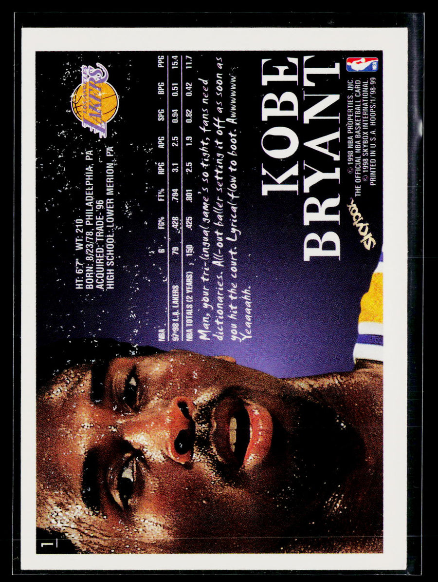 1998-99 Hoops #1 Kobe Bryant