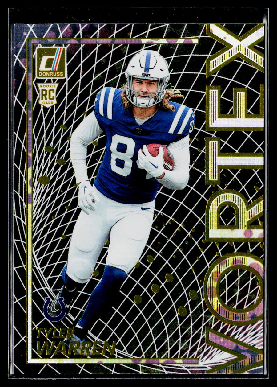 2025 Donruss #10 Tyler Warren Vortex