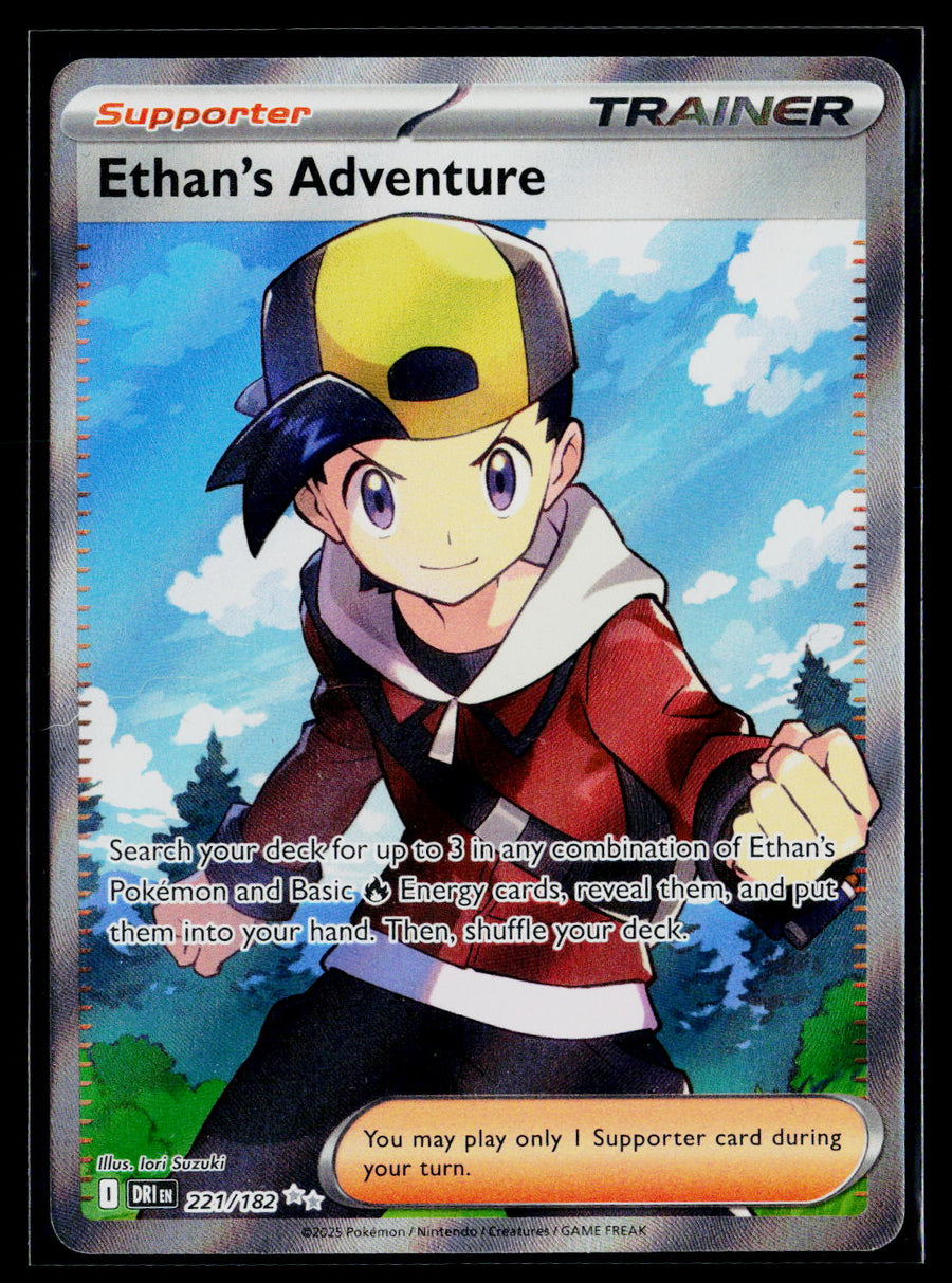 SV10: Destined Rivals #221/182 Ethan's Adventure