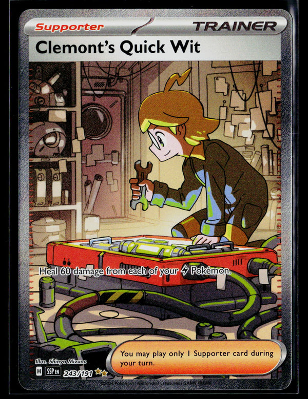 SV08: Surging Sparks #243/191 Clemont's Quick Wit