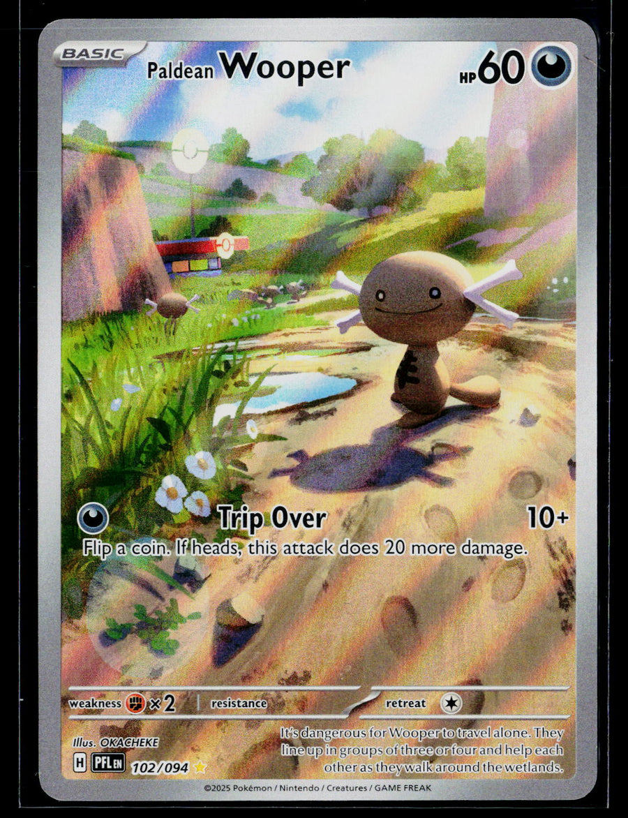 ME02: Phantasmal Flames #102/094 Paldean Wooper
