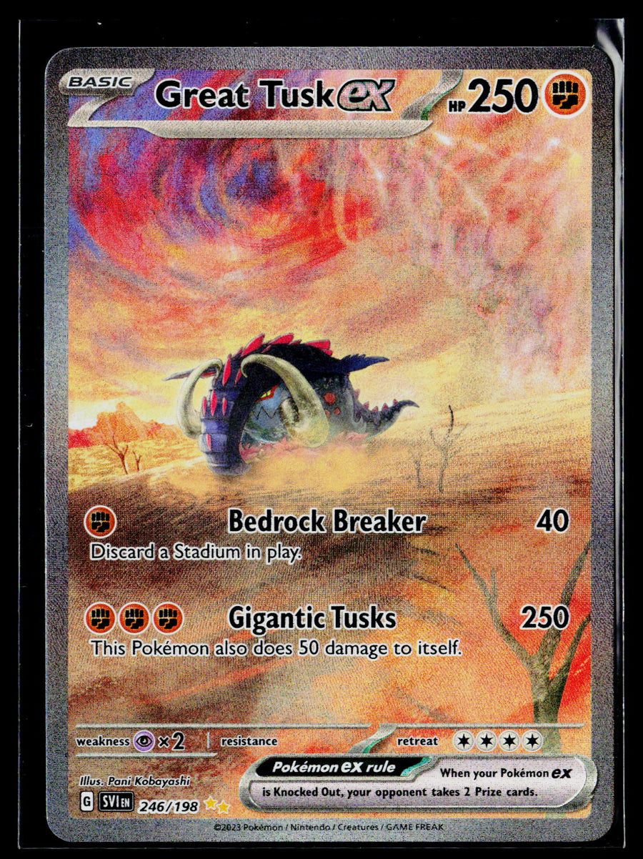 SV01: Scarlet & Violet Base Set #246/198 Great Tusk ex