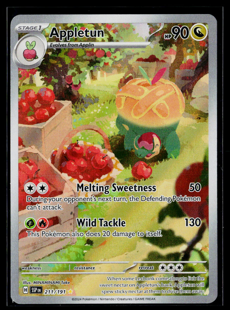 SV08: Surging Sparks #211/191 Appletun