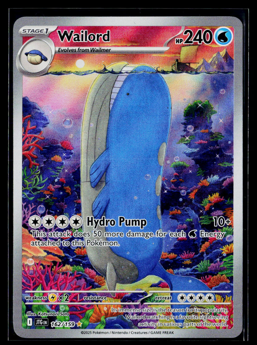 SV09: Journey Together #162/159 Wailord