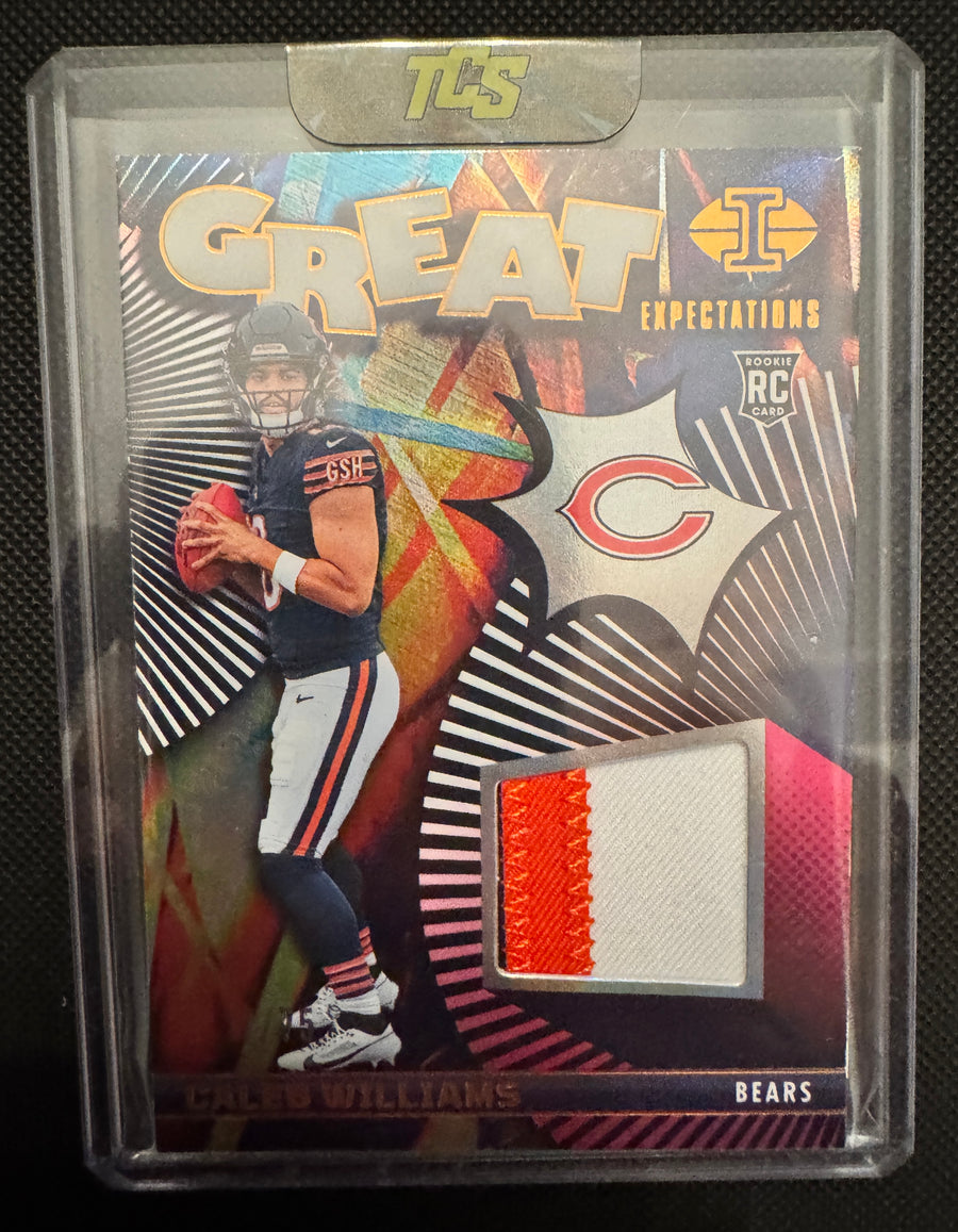 2024 Panini Illusions #GE-CWS Caleb Williams Great Expectations Bronze #/75
