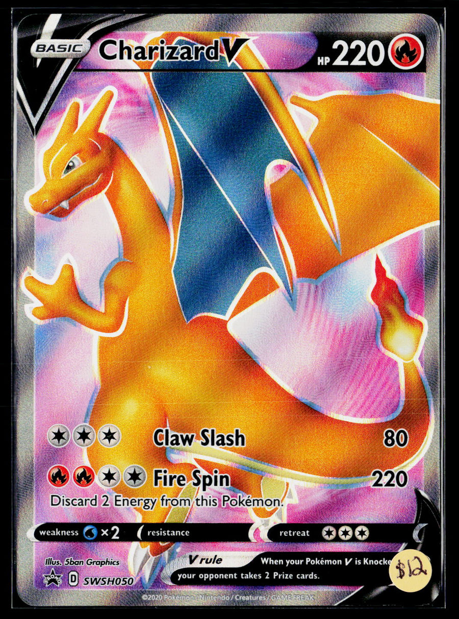 SWSH: Sword & Shield Promo Cards #SWSH050 Charizard V