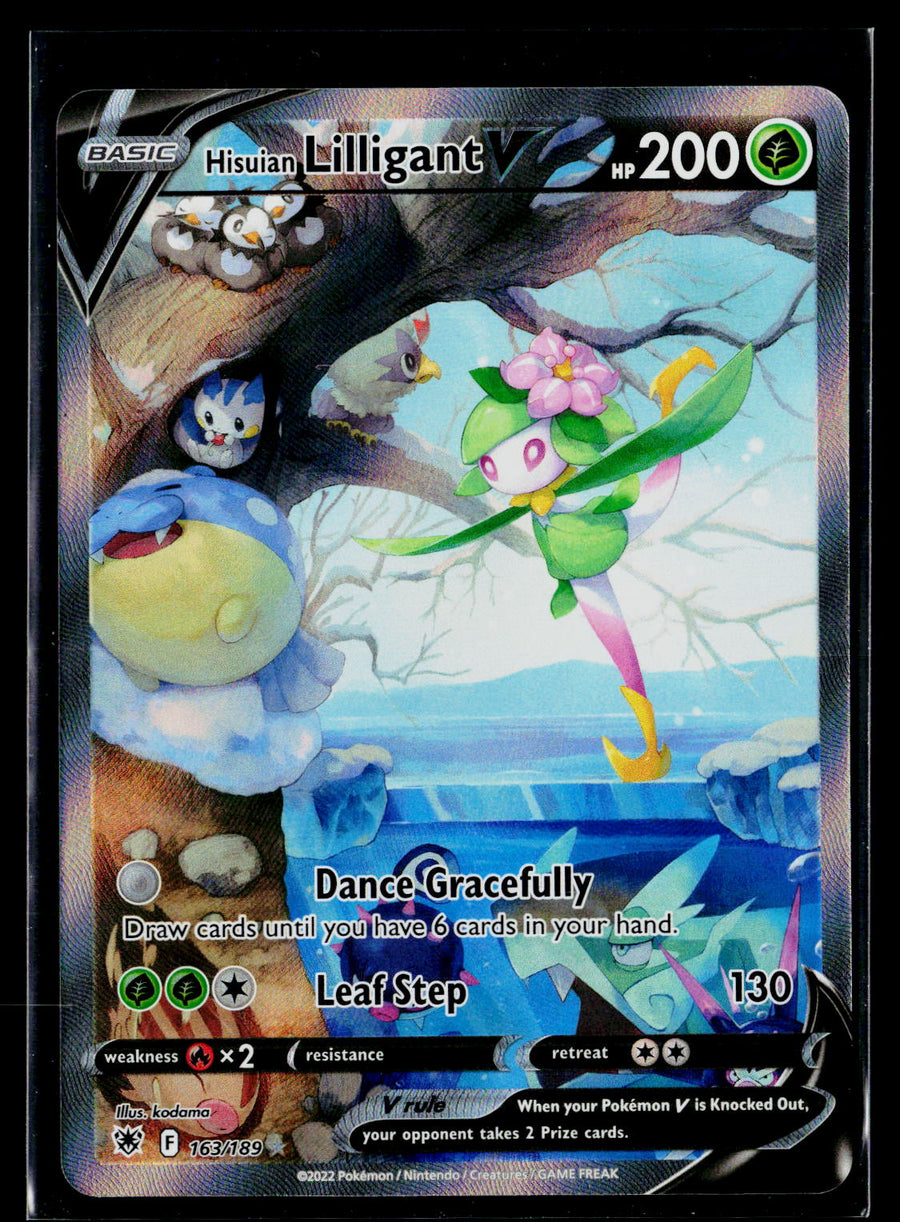 SWSH10: Astral Radiance #163/189 Hisuian Lilligant V (Alternate Full Art)