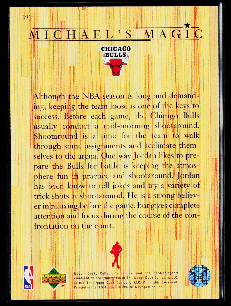 1997-98 Collector's Choice 391 Michael Jordan /
