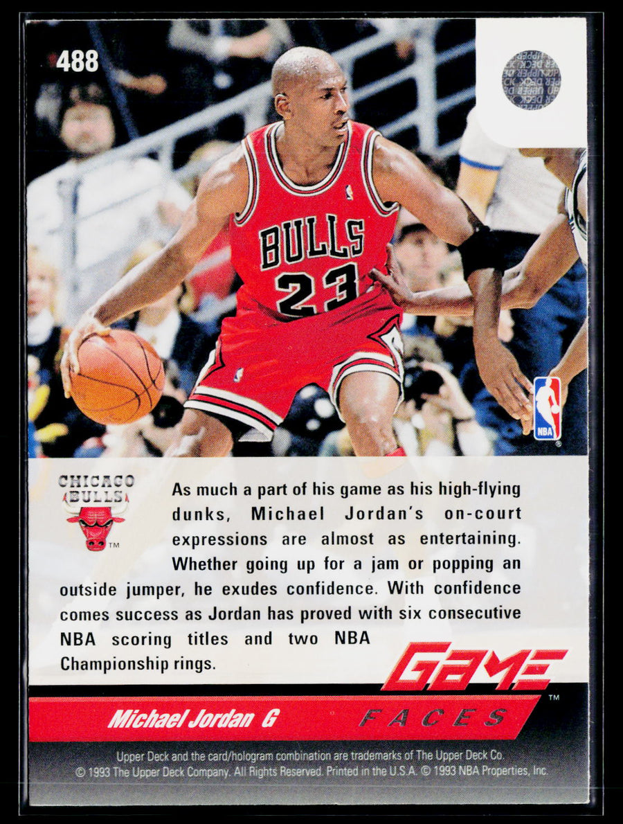 Upper Deck 1992-93 Upper Deck 488 Michael Jordan /